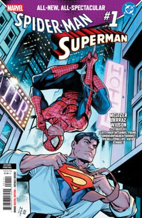 Marvel Comic Books MARVEL/DC: SPIDER-MAN/SUPERMAN #1 MARTIN COCCOLO 2ND PRINTING VARIANT 75960621395500112 PRH-75960621395500112