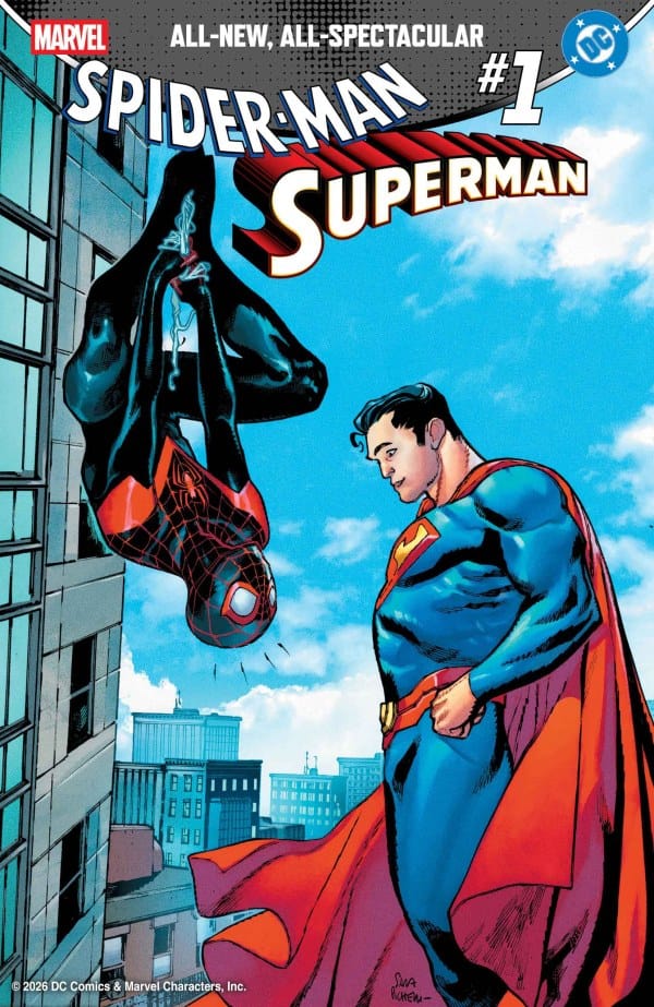 Marvel Comic Books MARVEL/DC: SPIDER-MAN/SUPERMAN #1 SARA PICHELLI VARIANT 75960621395500161 PRH-75960621395500161