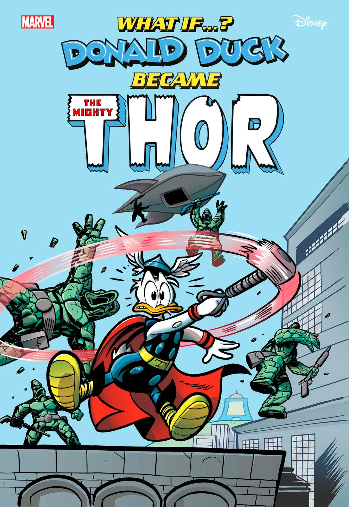 Marvel Comic Books MARVEL & DISNEY: WHAT IF...? DONALD DUCK BECAME THOR #1 75960621014500111 PRH-75960621014500111
