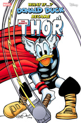Marvel Comic Books MARVEL & DISNEY: WHAT IF...? DONALD DUCK BECAME THOR #1 WALT SIMONSON VARIANT 75960621014500141 PRH-75960621014500141