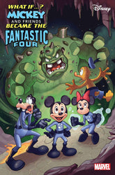 Marvel Comic Books MARVEL & DISNEY: WHAT IF...? MICKEY & FRIENDS BECAME THE FANTASTIC FOUR #1 CHRIS SIE ZULLO VARIANT 75960621016900121 PRH-75960621016900121