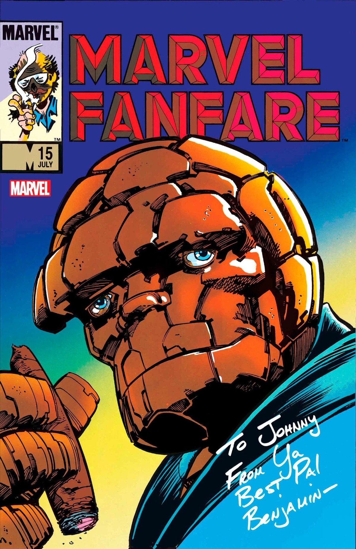 Marvel Comic Books MARVEL FANFARE #15 FACSIMILE EDITION 75960621243901511 PRH-75960621243901511