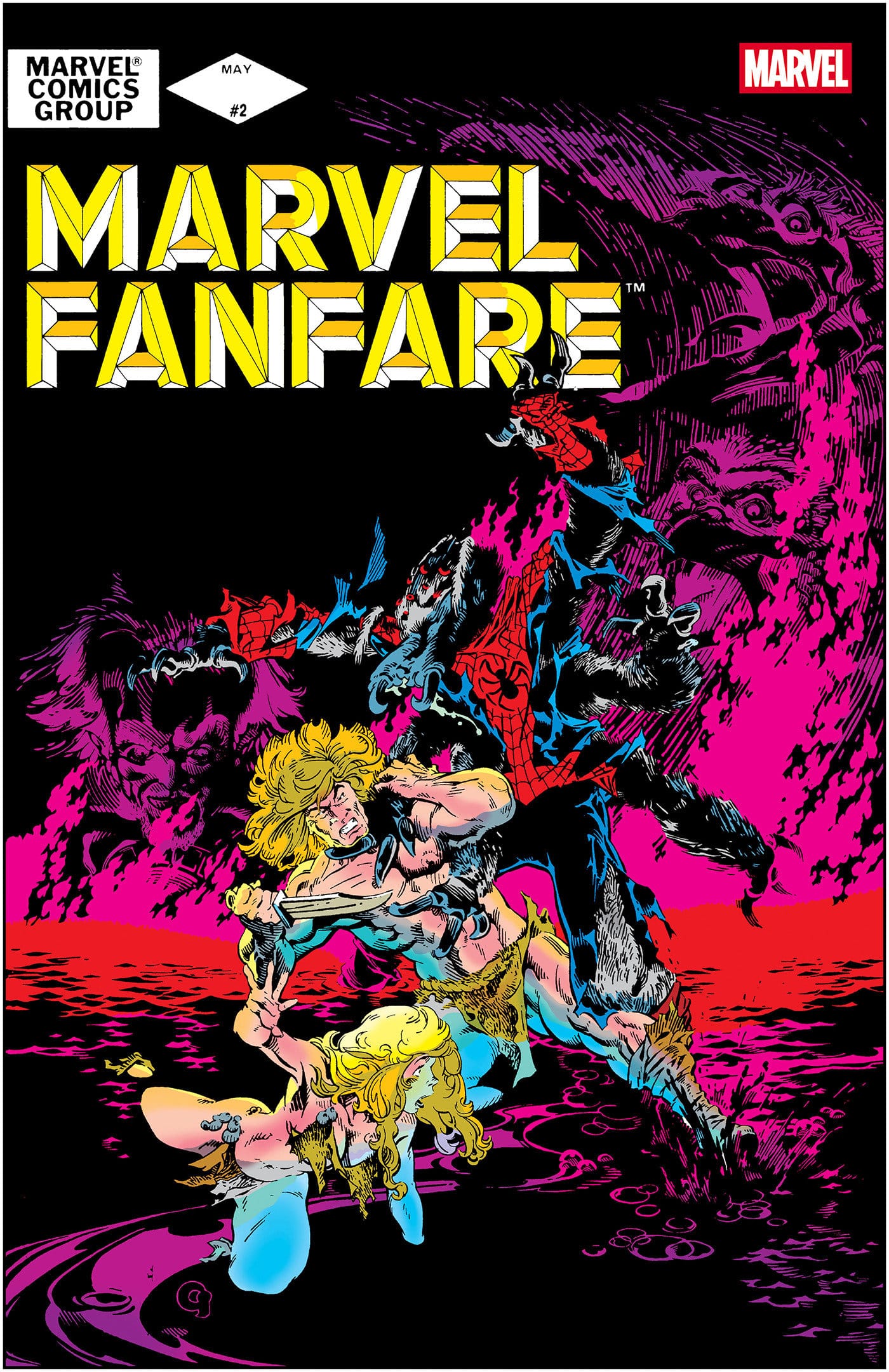 MARVEL FANFARE #2 FACSIMILE EDITION (Release Date: 10/28/2026)