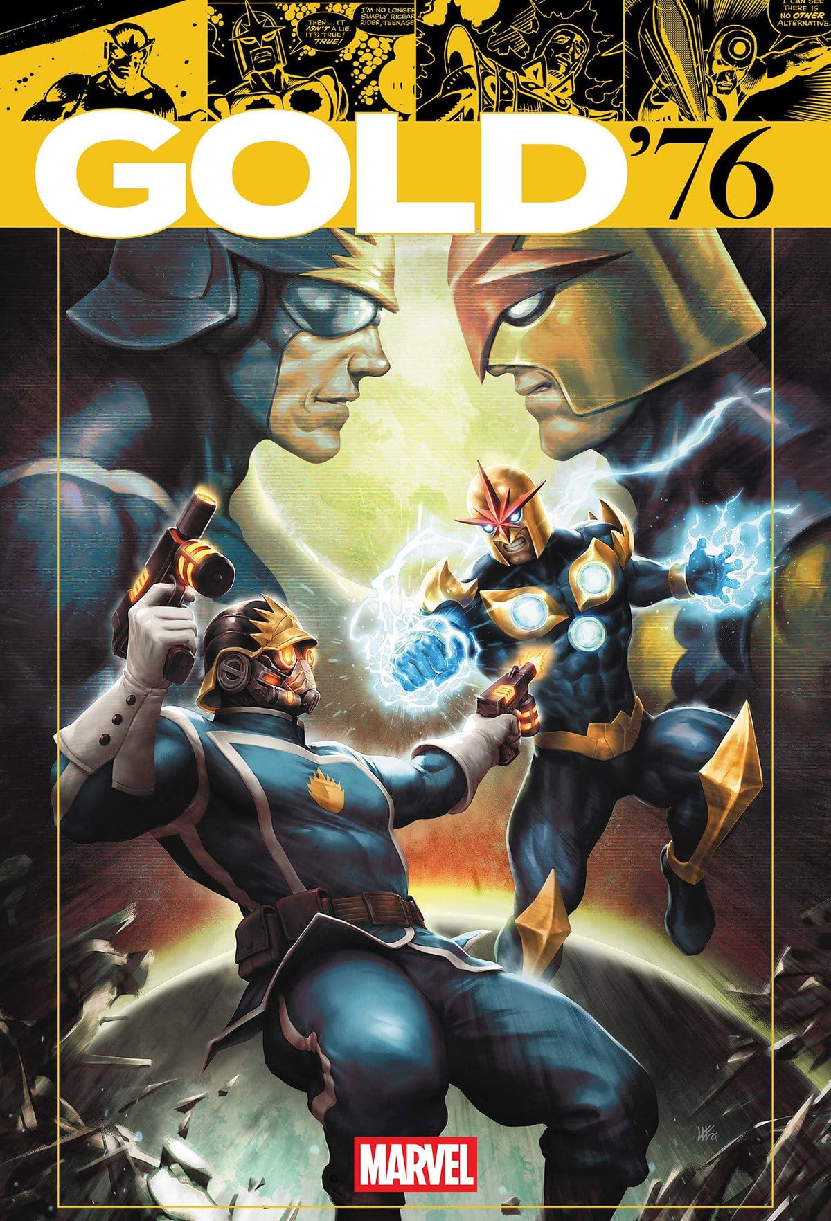 Marvel Comic Books MARVEL GOLD '76 #1 KENDRICK LIM VARIANT (Release Date: 09/09/2026) 75960621688800121 PRH-75960621688800121