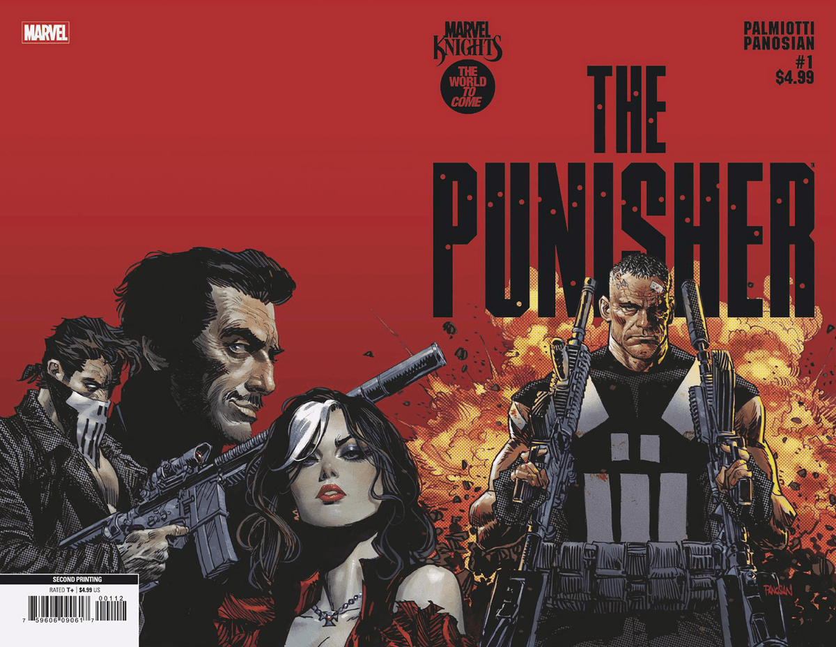 Marvel Comic Books MARVEL KNIGHTS: PUNISHER #1 DAN PANOSIAN 2ND PRINTING VARIANT 75960609061700112 PRH-75960609061700112