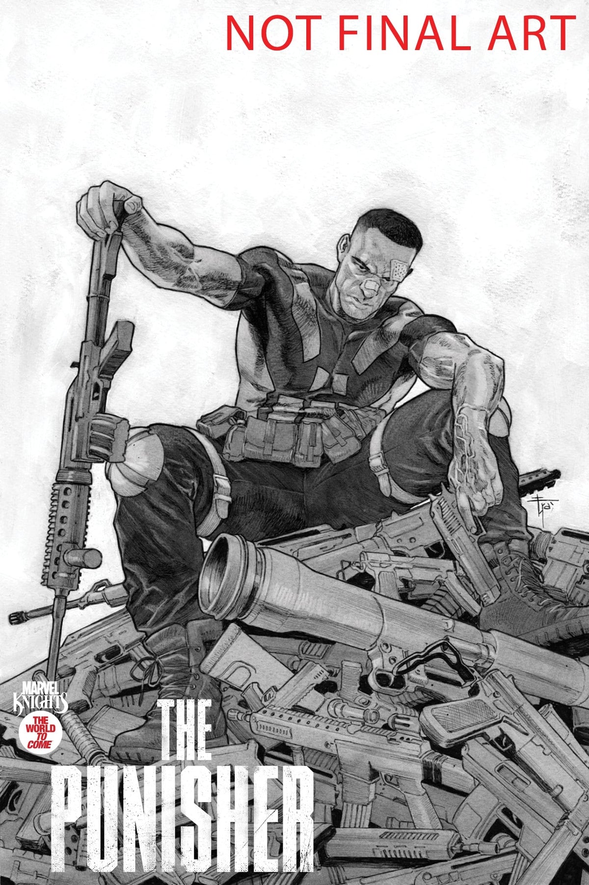 Marvel Comic Books MARVEL KNIGHTS: PUNISHER #2 FRANCESCO MOBILI VARIANT 75960609061700221 PRH-75960609061700221