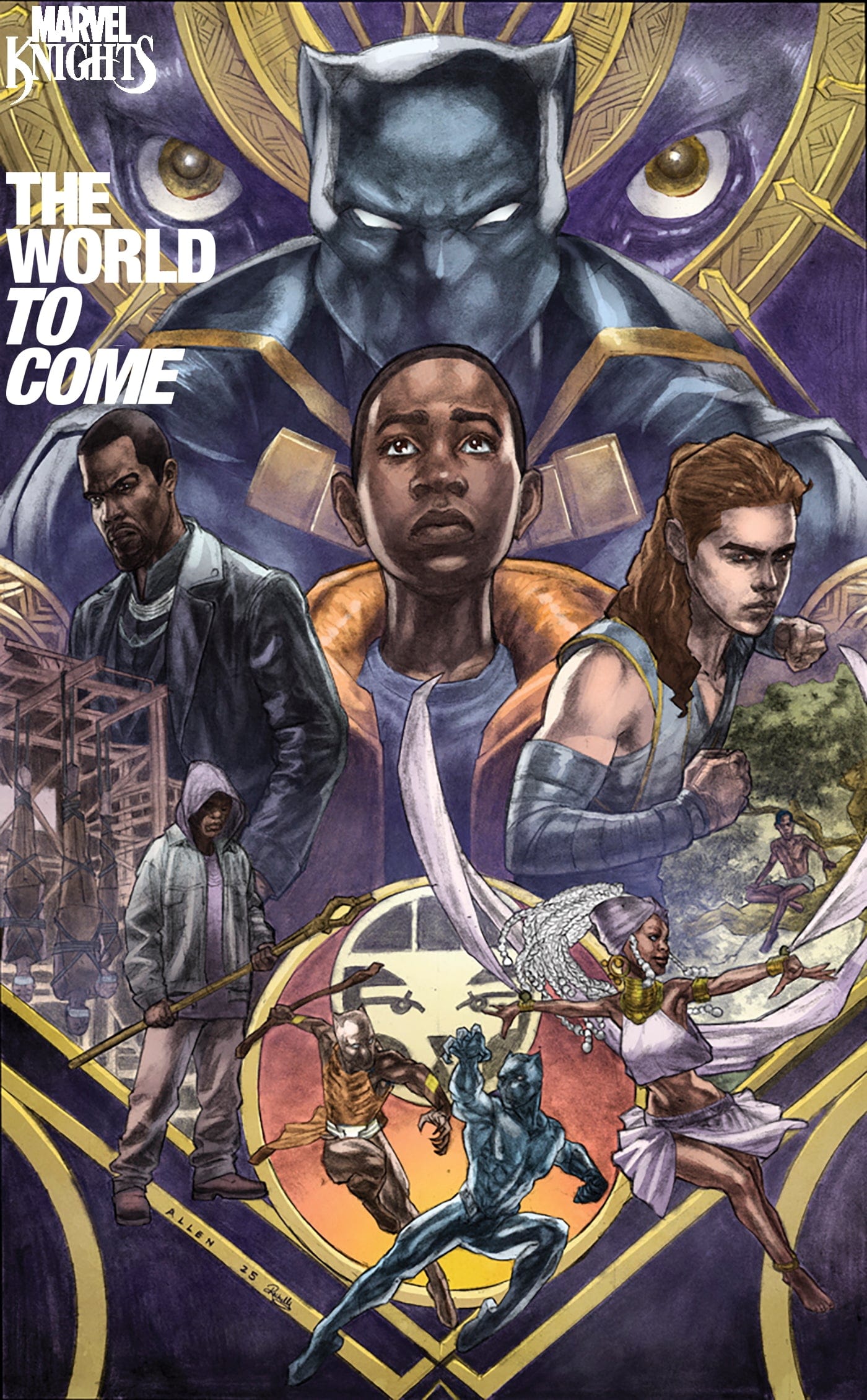 MARVEL KNIGHTS: THE WORLD TO COME #3 CHRIS ALLEN VARIANT