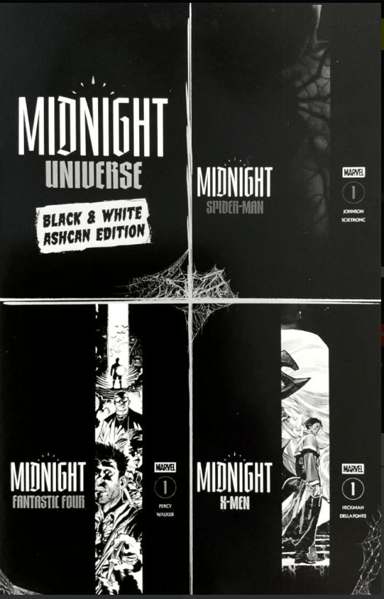 Marvel Comic Books MARVEL MIDNIGHT UNIVERSE ASHCAN PREVIEW TE-MIDNIGHT-ASHCAN