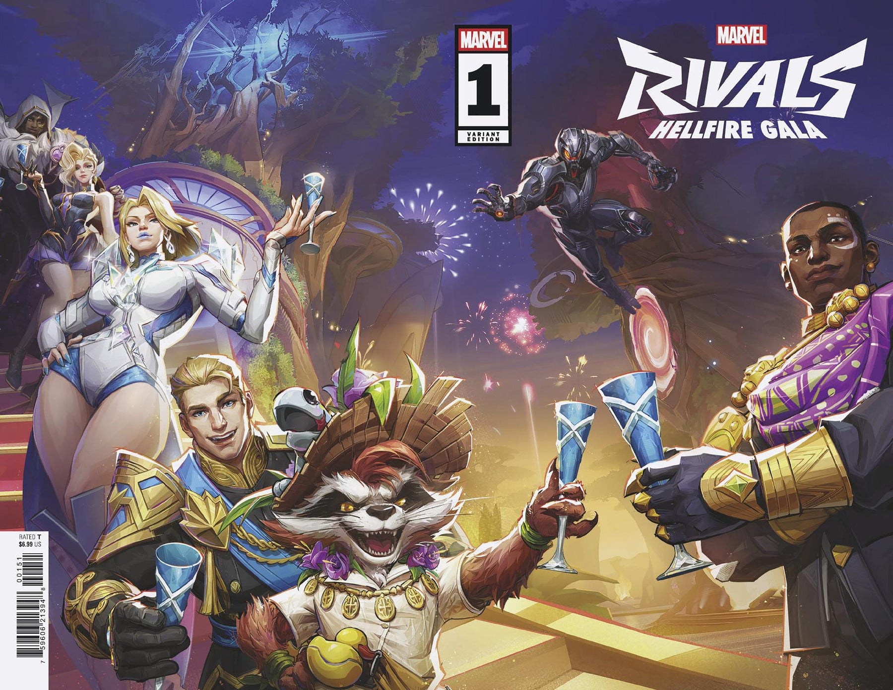MARVEL RIVALS: HELLFIRE GALA #1 NETEASE GAMES MARVEL RIVALS WRAPAROUND VARIANT