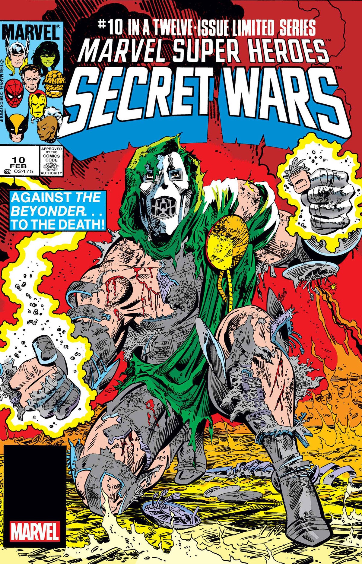 Marvel Comic Books MARVEL SUPER HEROES SECRET WARS #10 FACSIMILE EDITION 75960620816601011 PRH-75960620816601011