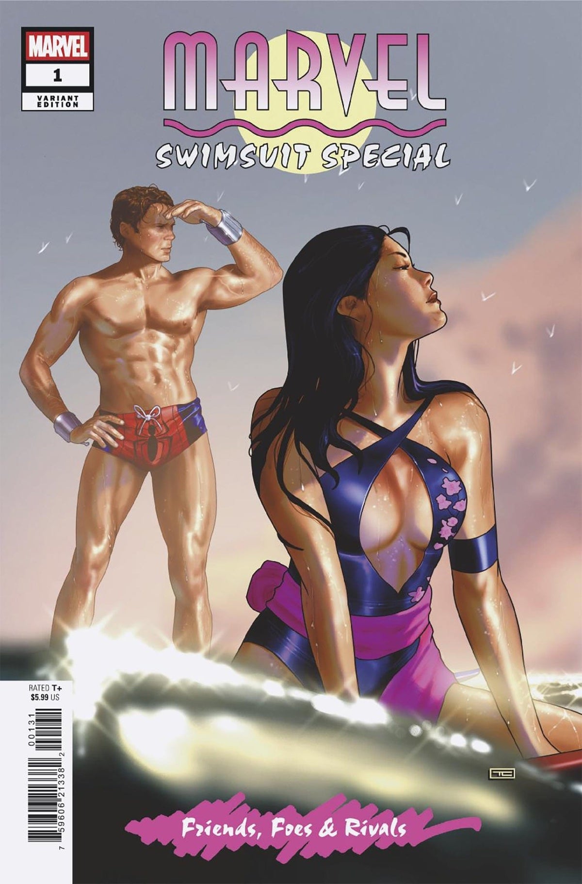 Marvel Comic Books MARVEL SWIMSUIT SPECIAL: FRIENDS, FOES & RIVALS #1 TAURIN CLARKE VARIANT 75960621338200131 PRH-75960621338200131