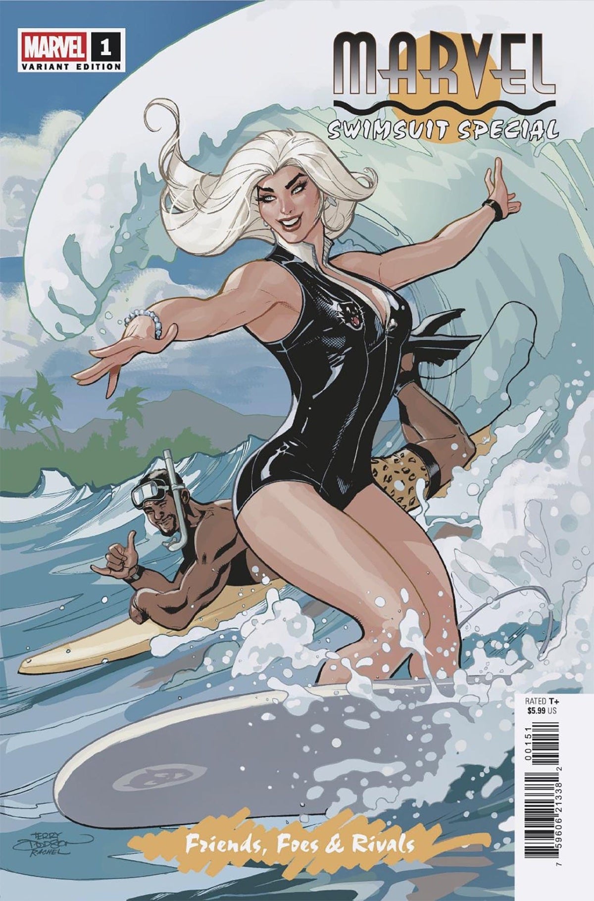 Marvel Comic Books MARVEL SWIMSUIT SPECIAL: FRIENDS, FOES & RIVALS #1 TERRY DODSON VARIANT 75960621338200151 PRH-75960621338200151