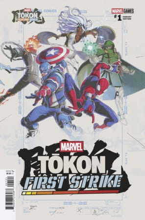Marvel Comic Books MARVEL TOKON: FIRST STRIKE #1 MARVEL TOKON: FIGHTING SOULS VARIANT (Release Date: 08/05/2026) 75960621698700121 PRH-75960621698700121