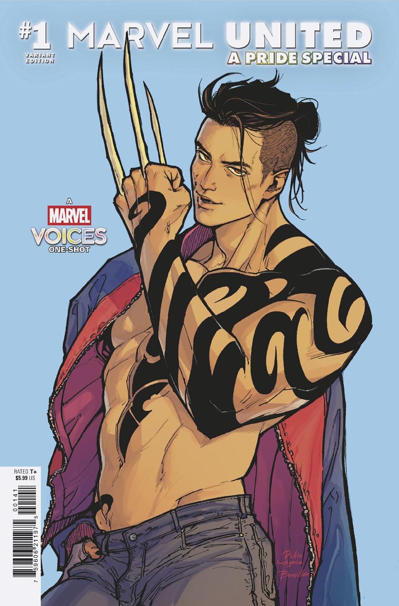 MARVEL UNITED: A PRIDE SPECIAL #1 RICKIE YAGAWA VARIANT
