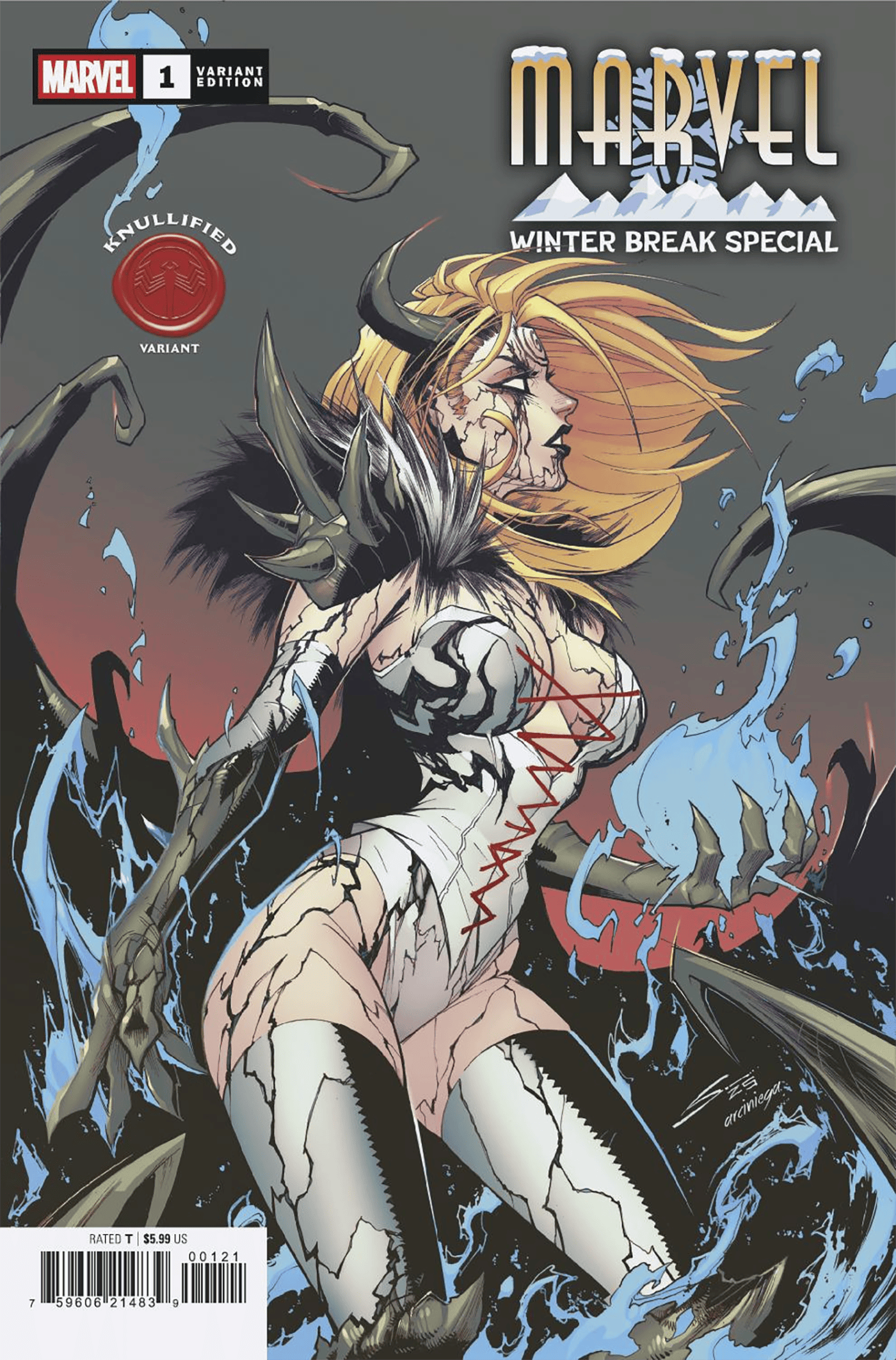 MARVEL WINTER BREAK SPECIAL #1 GERARDO SANDOVAL KNULLIFIED VARIANT