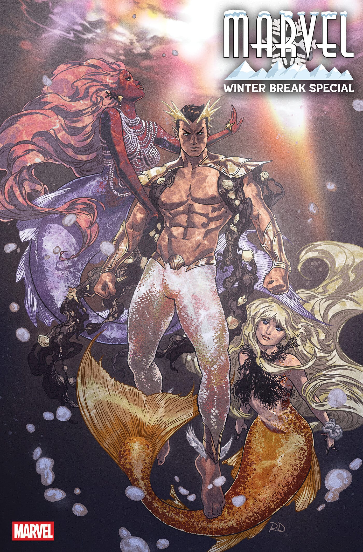 MARVEL WINTER BREAK SPECIAL 2026 #1 COVER B RUSSELL DAUTERMAN VARIANT (Release Date: 12/30/2026)