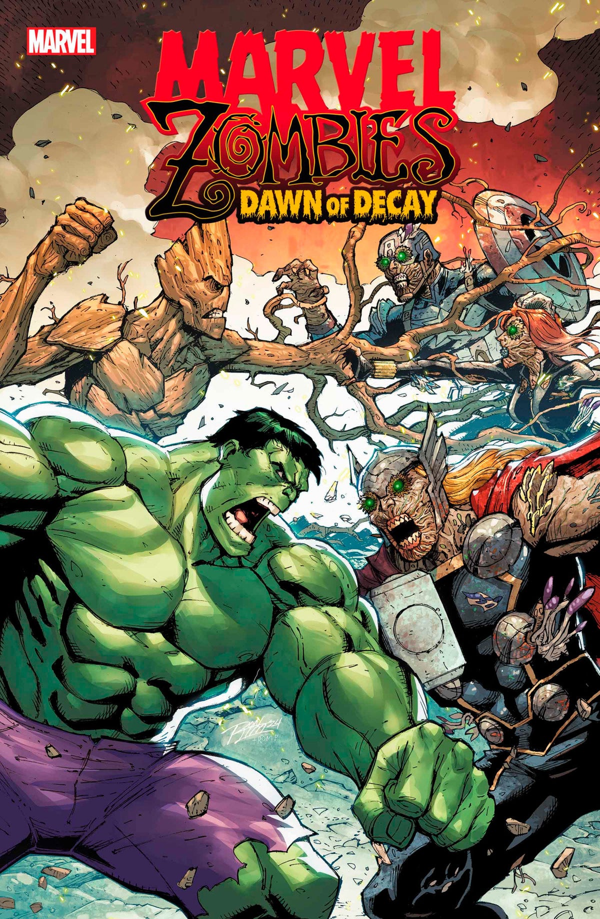 Marvel Comic Books MARVEL ZOMBIES: DAWN OF DECAY #1 RON LIM VARIANT 75960620951400121 PRH-75960620951400121