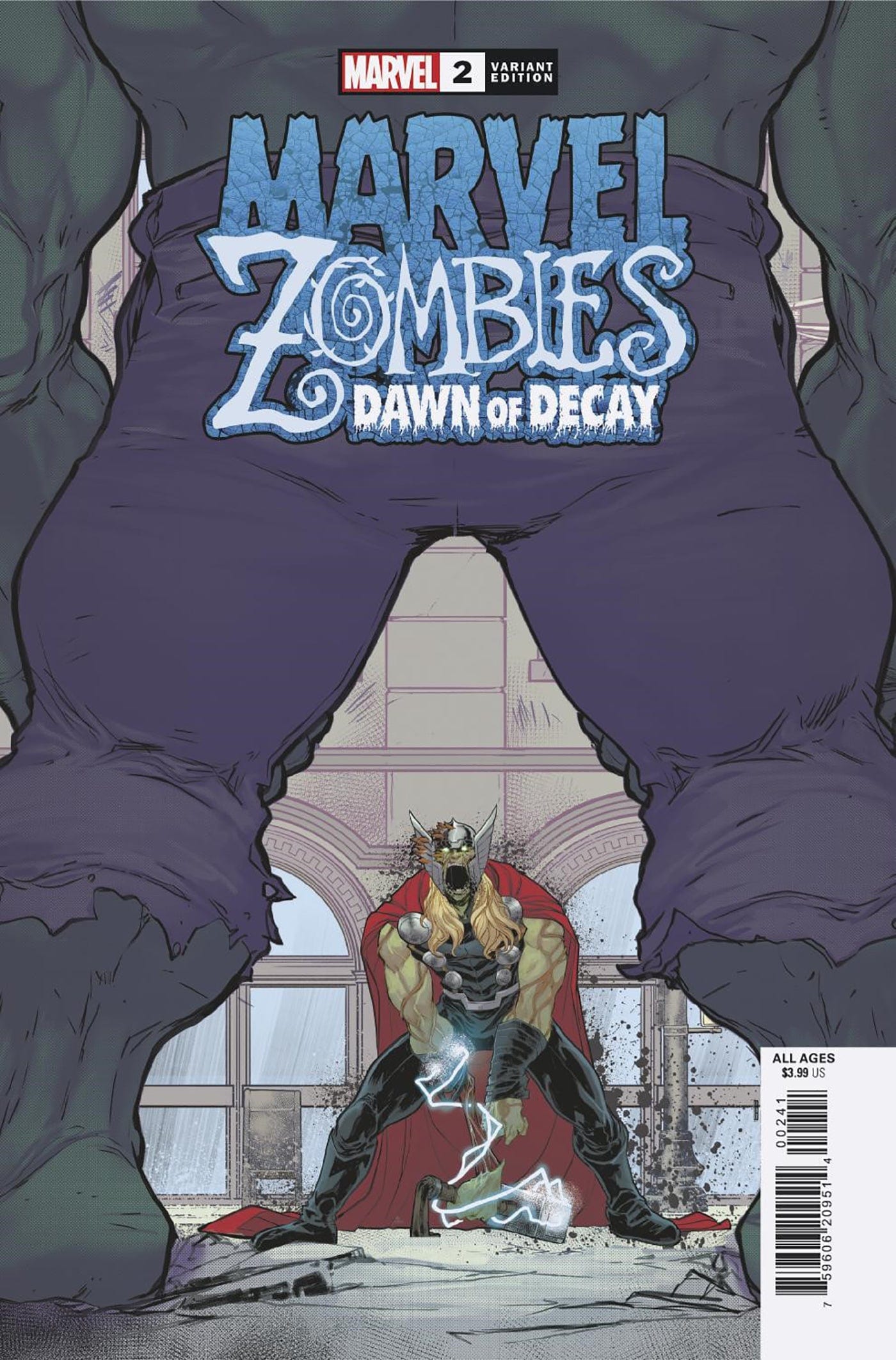 MARVEL ZOMBIES: DAWN OF DECAY #2 DAVID BALDEON VARIANT