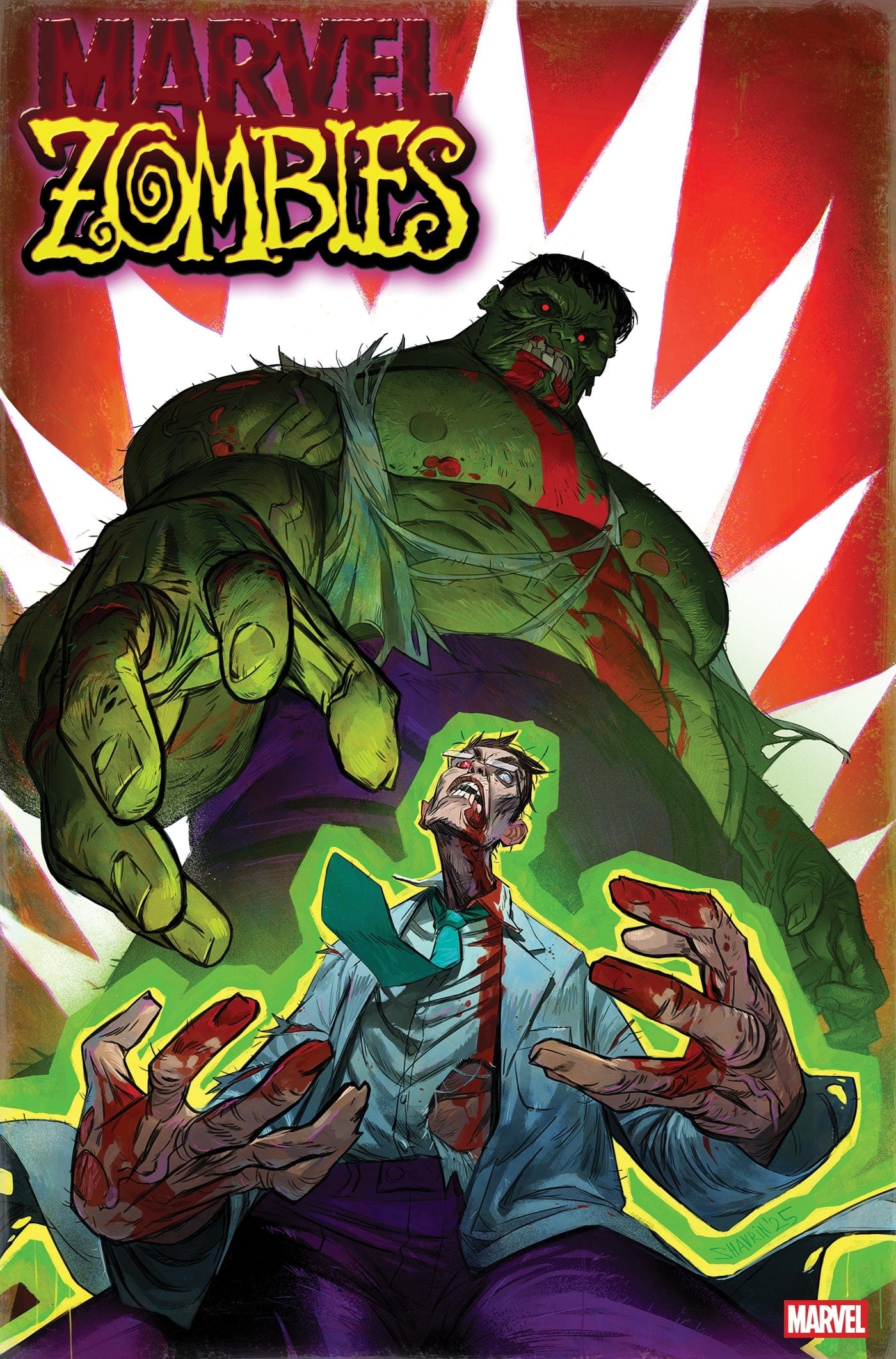MARVEL ZOMBIES: RED BAND #1 IVAN SHAVRIN VARIANT [POLYBAGGED]