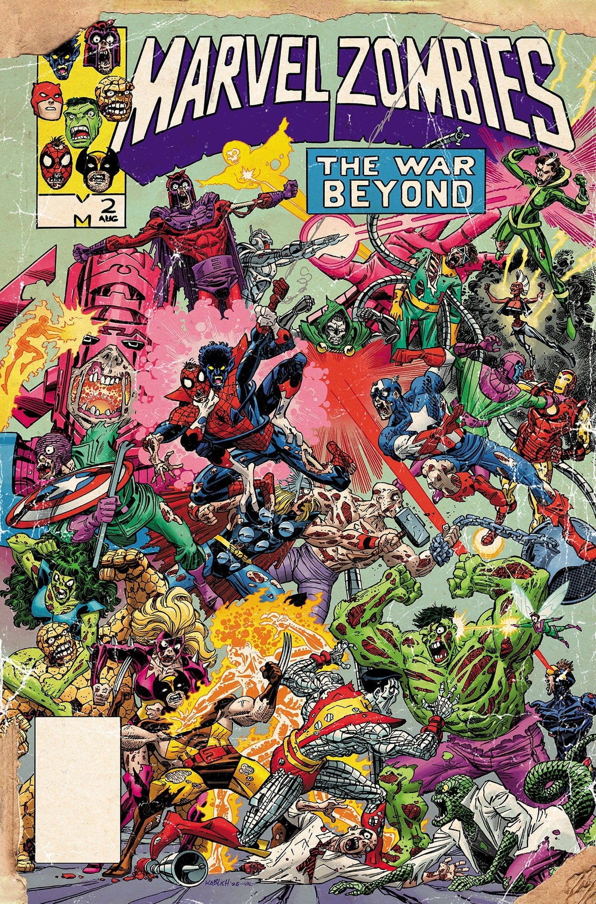 Marvel Comic Books MARVEL ZOMBIES: RED BAND #2 SCOTT KOBLISH RETRO ZOMBIE VARIANT [POLYBAGGED] 75960621360300221 PRH-75960621360300221