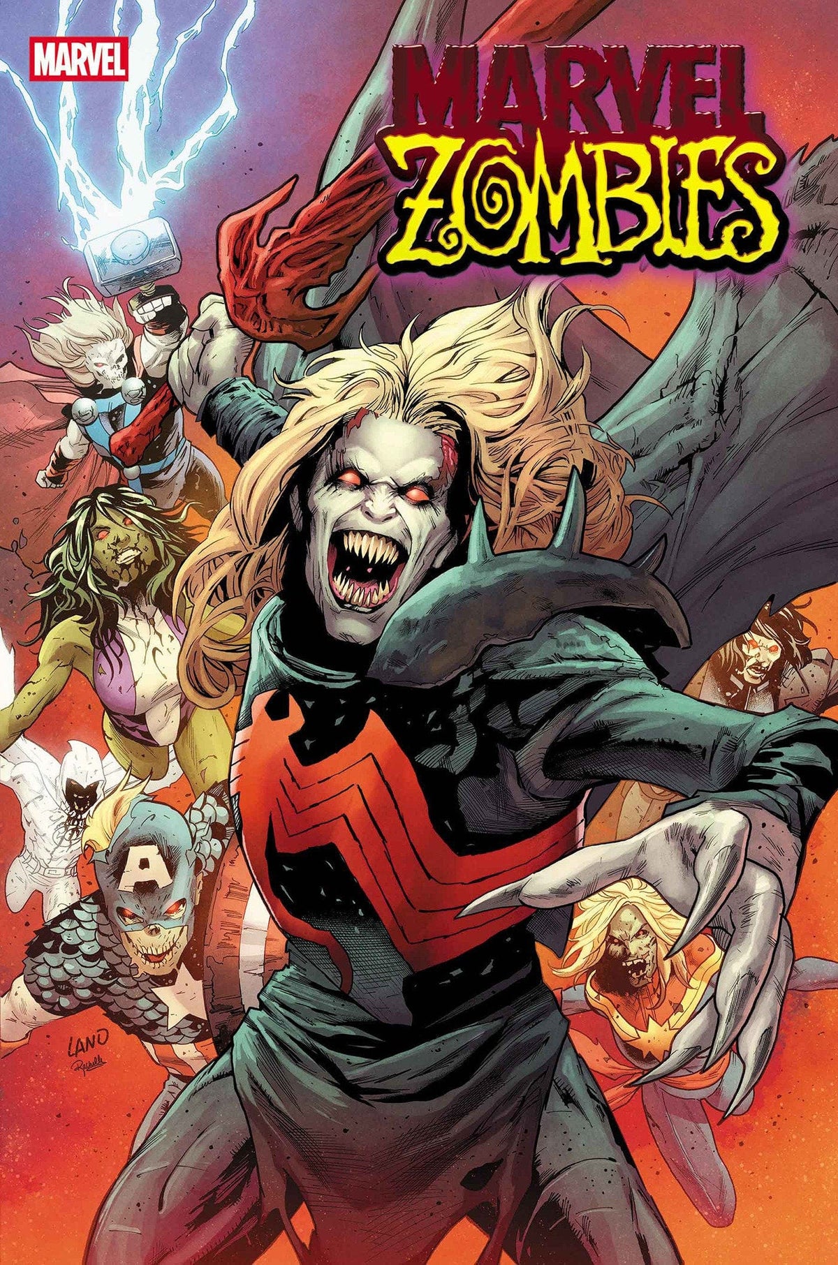 Marvel Comic Books MARVEL ZOMBIES: RED BAND #5 [POLYBAGGED] 75960621360300511 PRH-75960621360300511