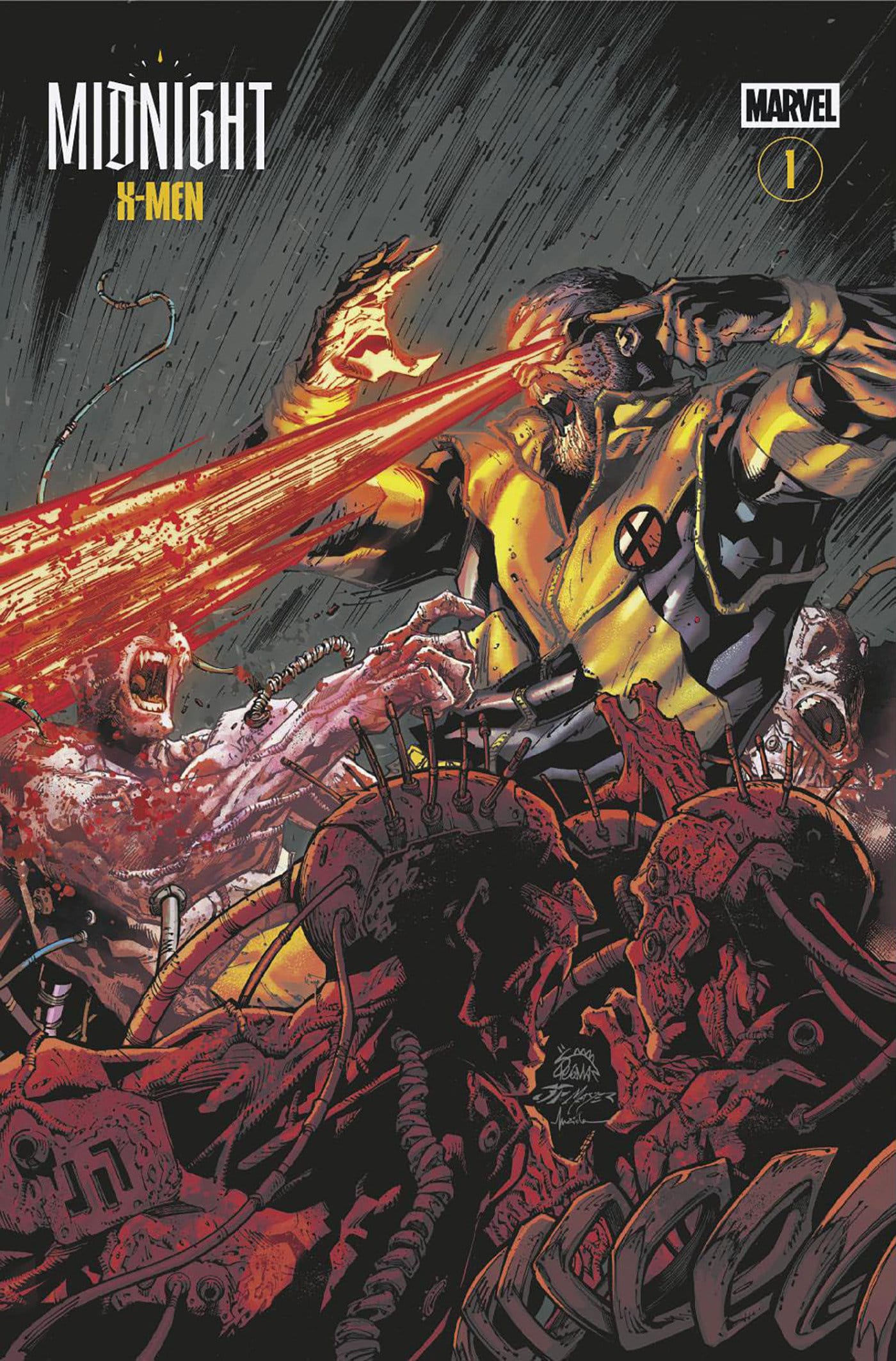 MIDNIGHT X-MEN #1 COVER B RYAN STEGMAN MIDNIGHT BLOODBATH VARIANT (Release Date: 10/07/2026)