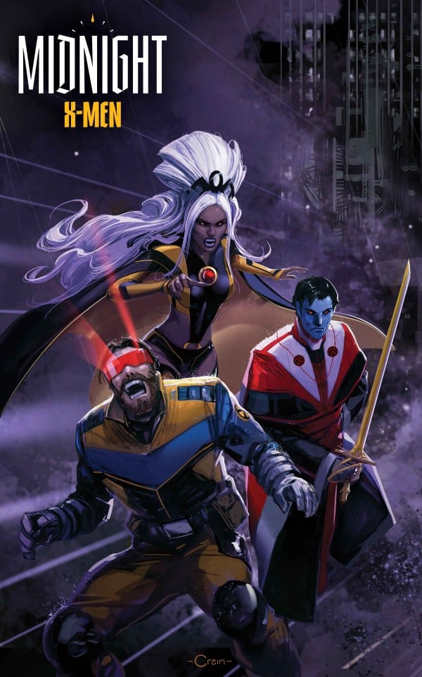 Marvel Comic Books MIDNIGHT X-MEN #1 COVER F CLAYTON CRAIN 3-PART CONNECTING VARIANT (Release Date: 10/07/2026) 75960621668000151 PRH-75960621668000151