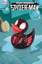 Marvel Comic Books MILES MORALES: SPIDER-MAN #1 CHRISSIE ZULLO MARVEL DUCK VARIANT 75960621462400151 PRH-75960621462400151