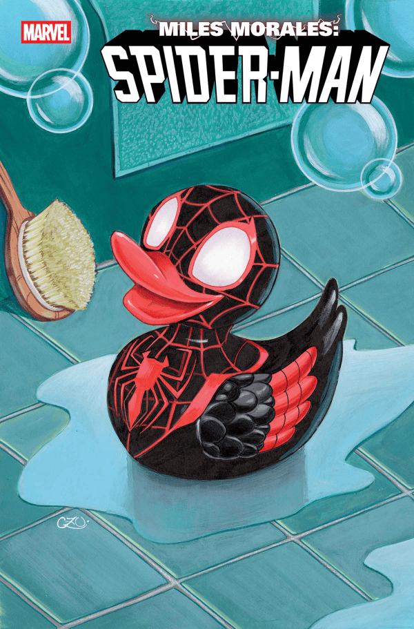 MILES MORALES: SPIDER-MAN #1 CHRISSIE ZULLO MARVEL DUCK VARIANT