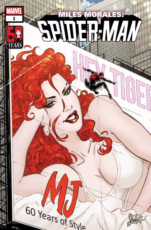 Marvel Comic Books MILES MORALES: SPIDER-MAN #1 KAARE ANDREWS MARY JANE WATSON VARIANT 75960621462400161 PRH-75960621462400161