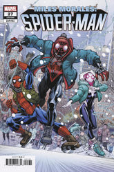 Marvel Comic Books MILES MORALES: SPIDER-MAN #27 TODD NAUCK WINTER HOLIDAY VARIANT 75960620483002731 PRH-75960620483002731