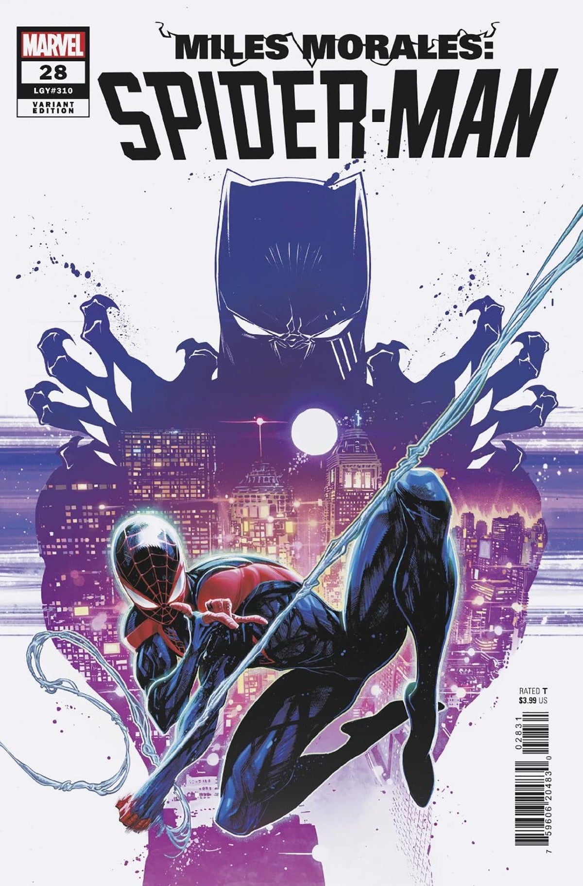Marvel Comic Books MILES MORALES: SPIDER-MAN #28 TBD ARTIST VARIANT 75960620483002831 PRH-75960620483002831