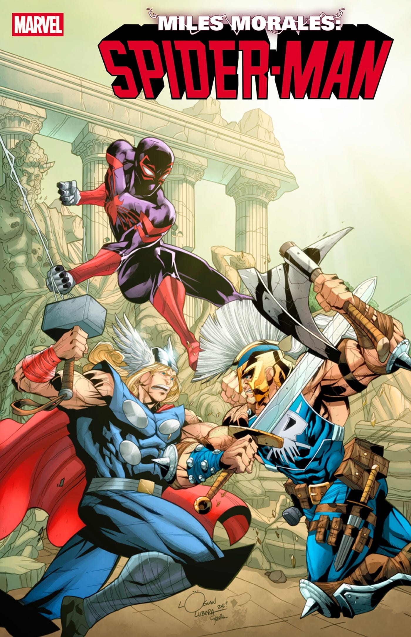 MILES MORALES: SPIDER-MAN #32 LOGAN LUBERA CONNECTING VARIANT