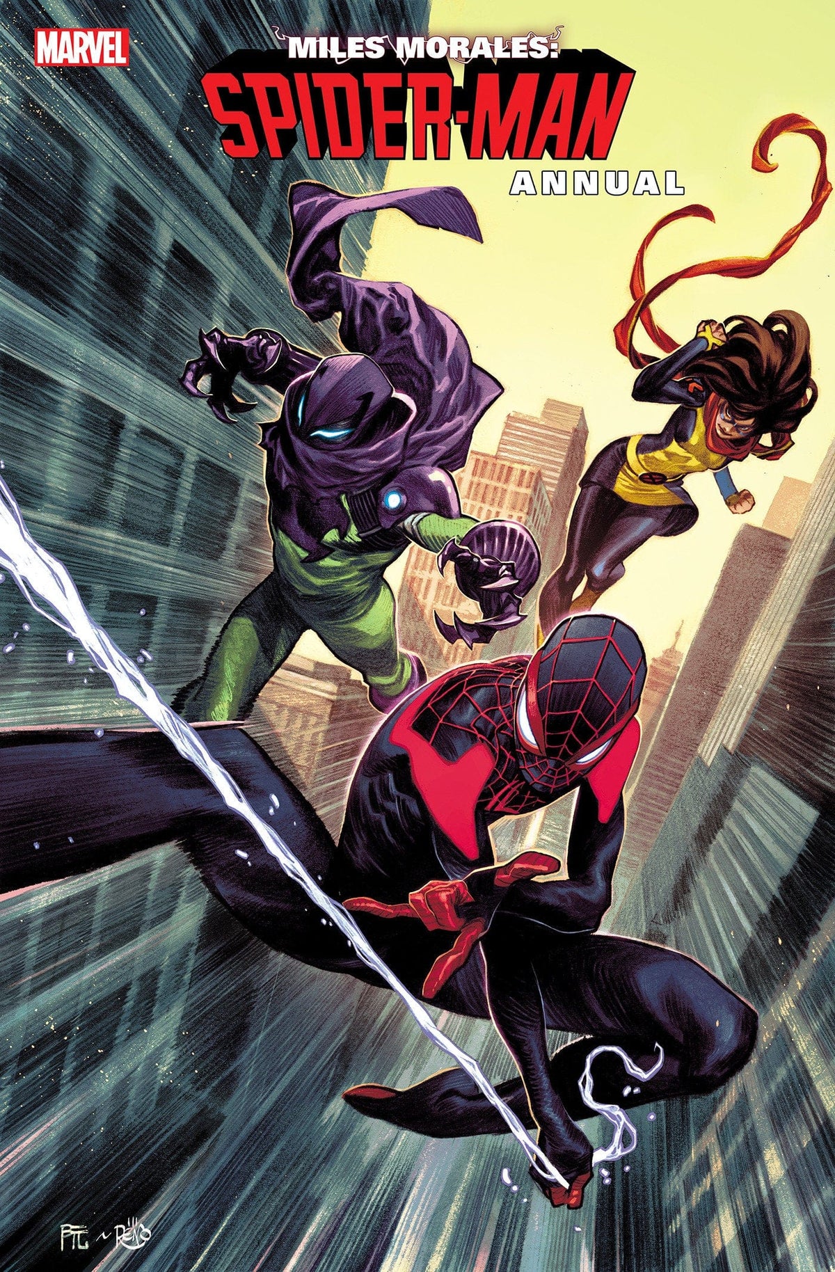 Marvel Comic Books MILES MORALES: SPIDER-MAN ANNUAL #1 DIKE RUAN VARIANT 75960620773200121 PRH-75960620773200121