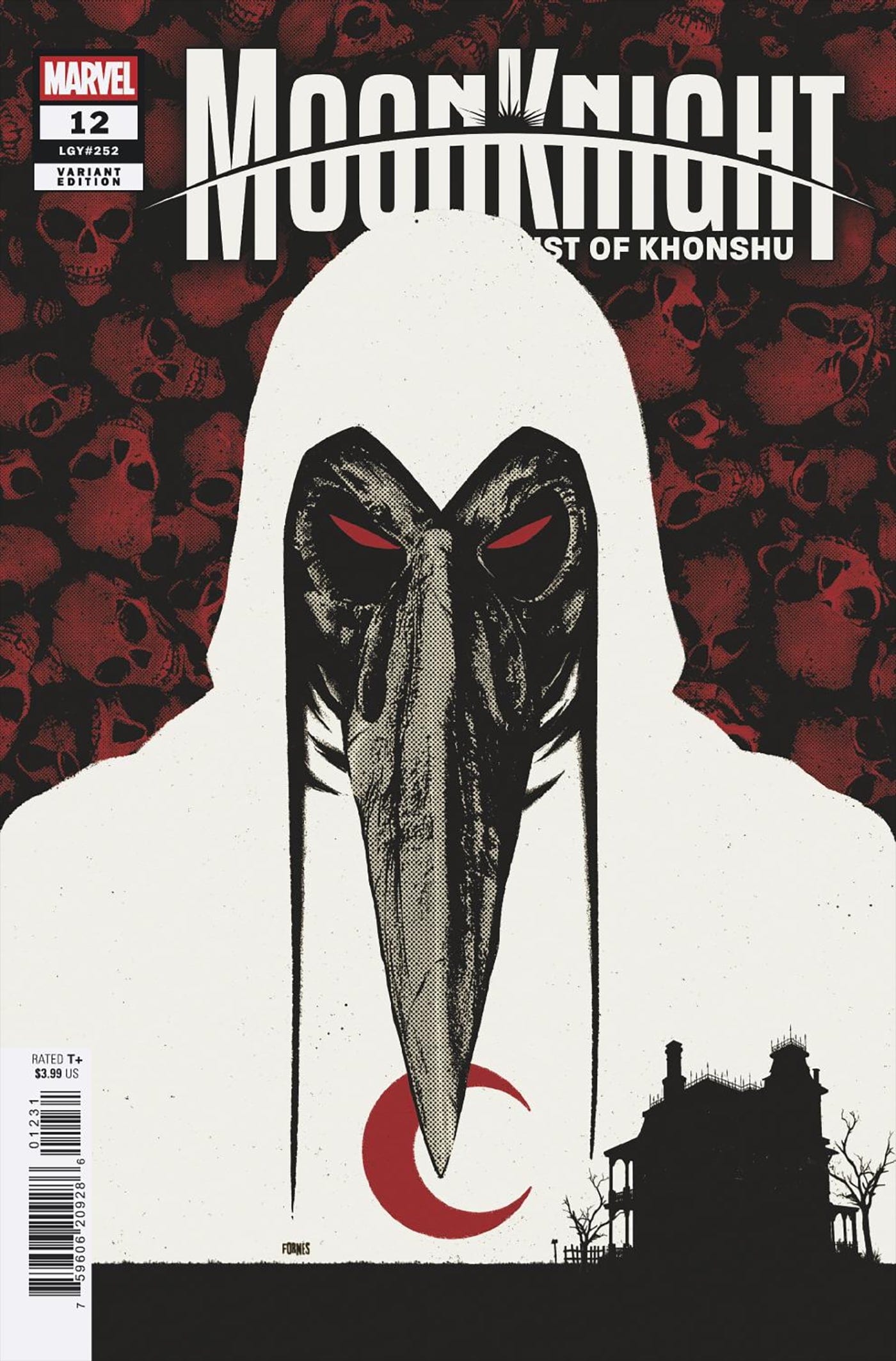 MOON KNIGHT: FIST OF KHONSHU #12 JORGE FORNES VARIANT