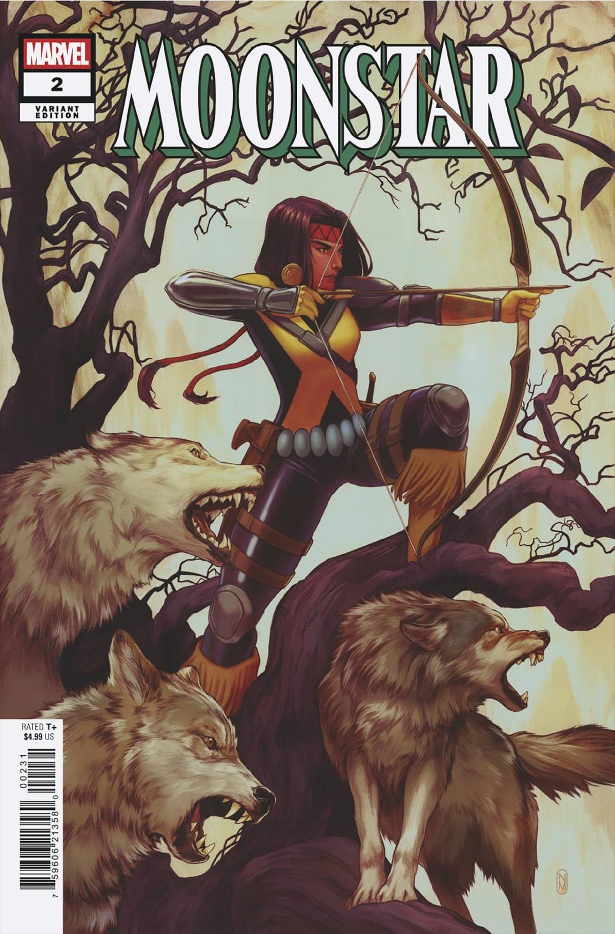 Marvel Comic Books MOONSTAR #2 NIMIT MALAVIA VARIANT 75960621358000231 PRH-75960621358000231