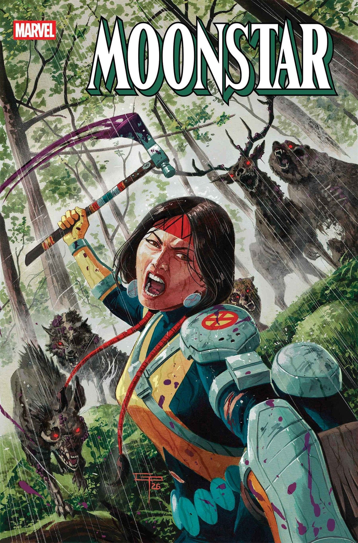 Marvel Comic Books MOONSTAR #4 75960621358000411 PRH-75960621358000411