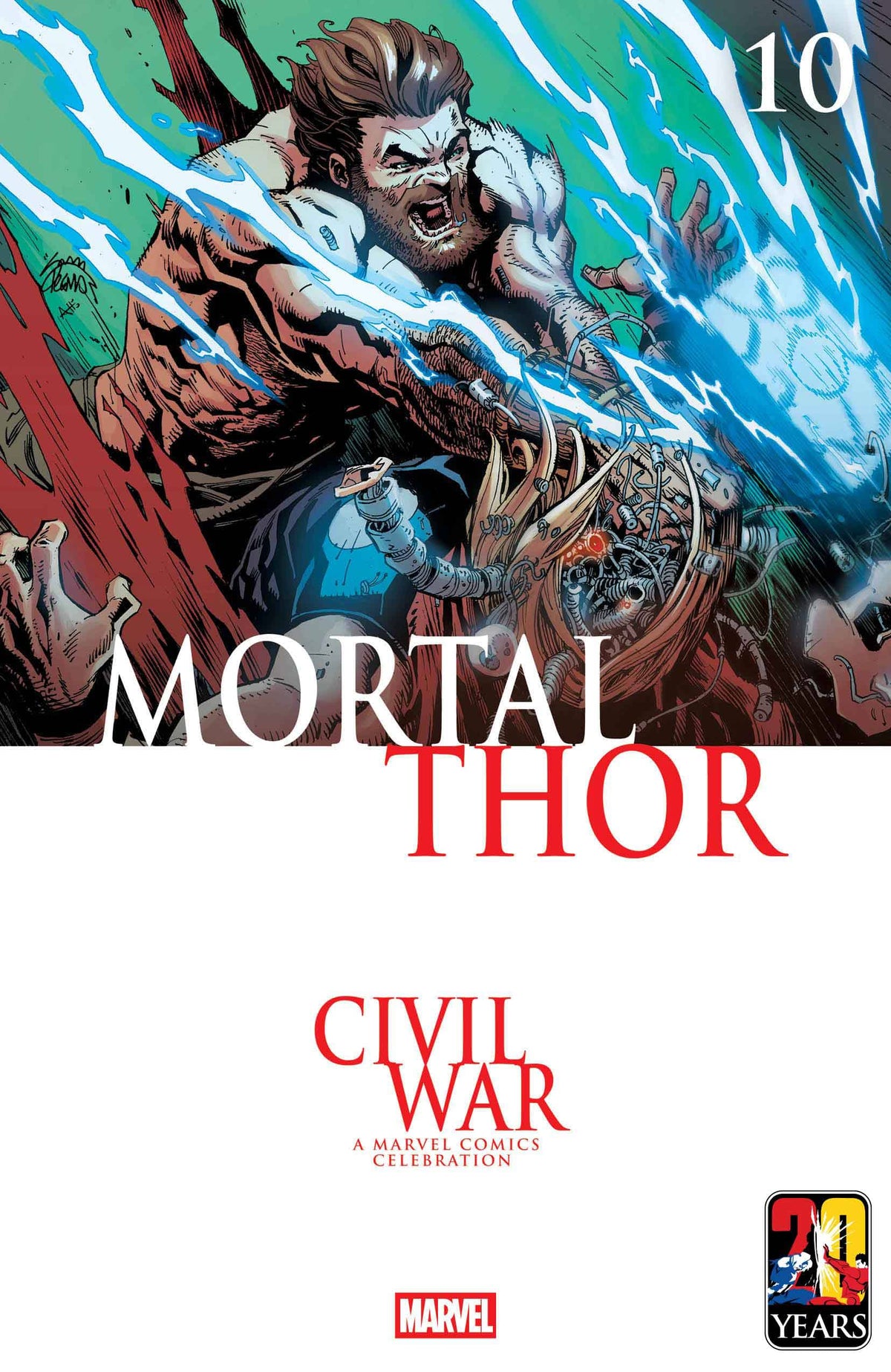 Marvel Comic Books MORTAL THOR #10 TBD ARTIST CIVIL WAR CELEBRATION VARIANT 75960621284201021 PRH-75960621284201021