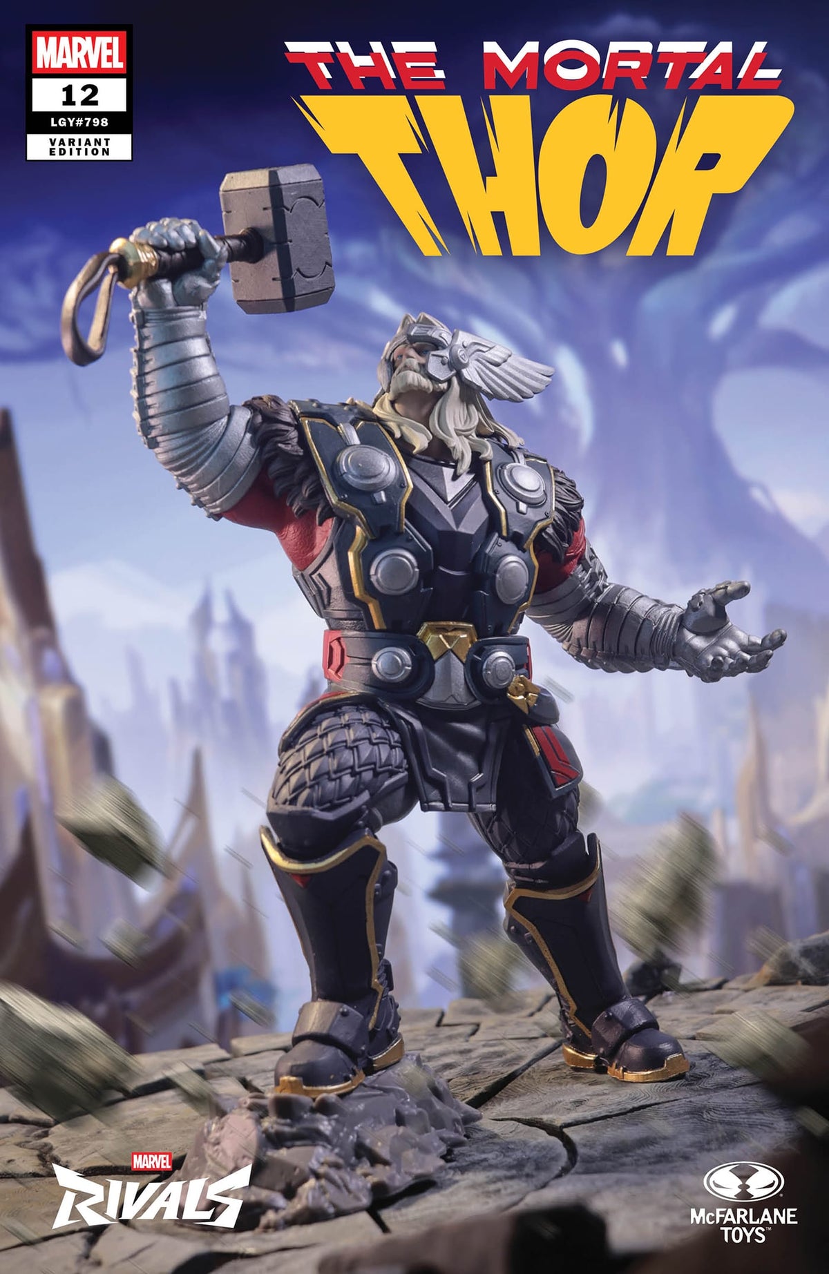 Marvel Comic Books MORTAL THOR #12 MCFARLANE TOYS MARVEL RIVALS VARIANT 75960621284201251 PRH-75960621284201251