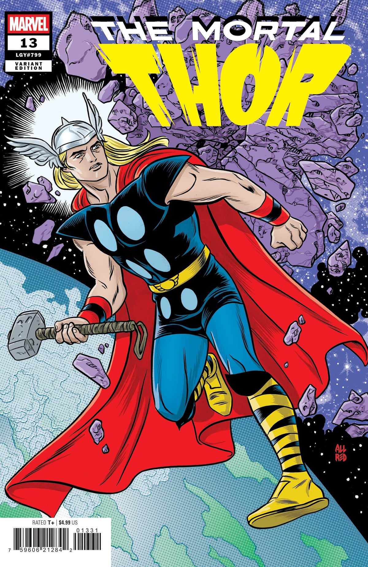Marvel Comic Books MORTAL THOR #13 MIKE ALLRED VARIANT 75960621284201331 PRH-75960621284201331