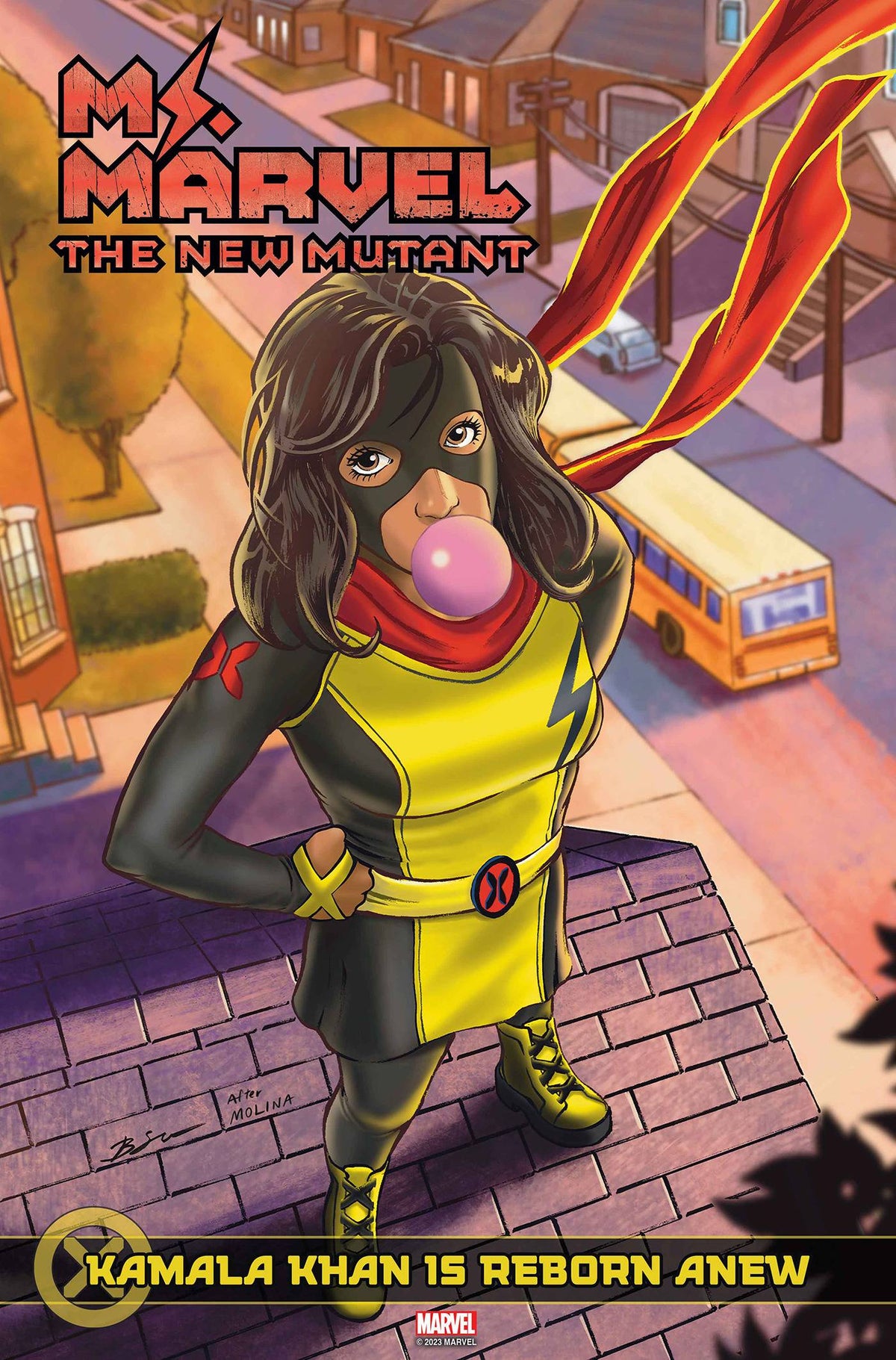 Marvel Comic Books MS MARVEL NEW MUTANT #4 BENJAMIN SU HOMAGE VAR 75960620701500421 SEP230725