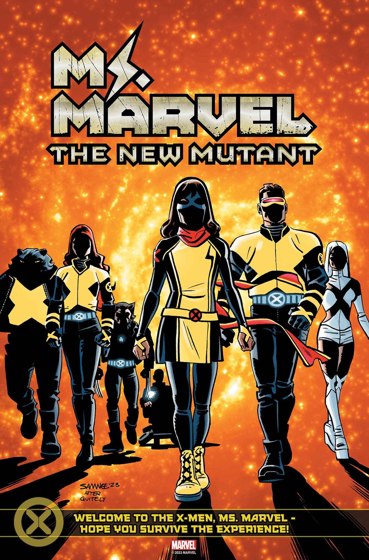 Marvel Comic Books MS MARVEL NEW MUTANT #4 CHRIS SAMNEE TEAM HOMAGE VAR 75960620701500431 SEP230726