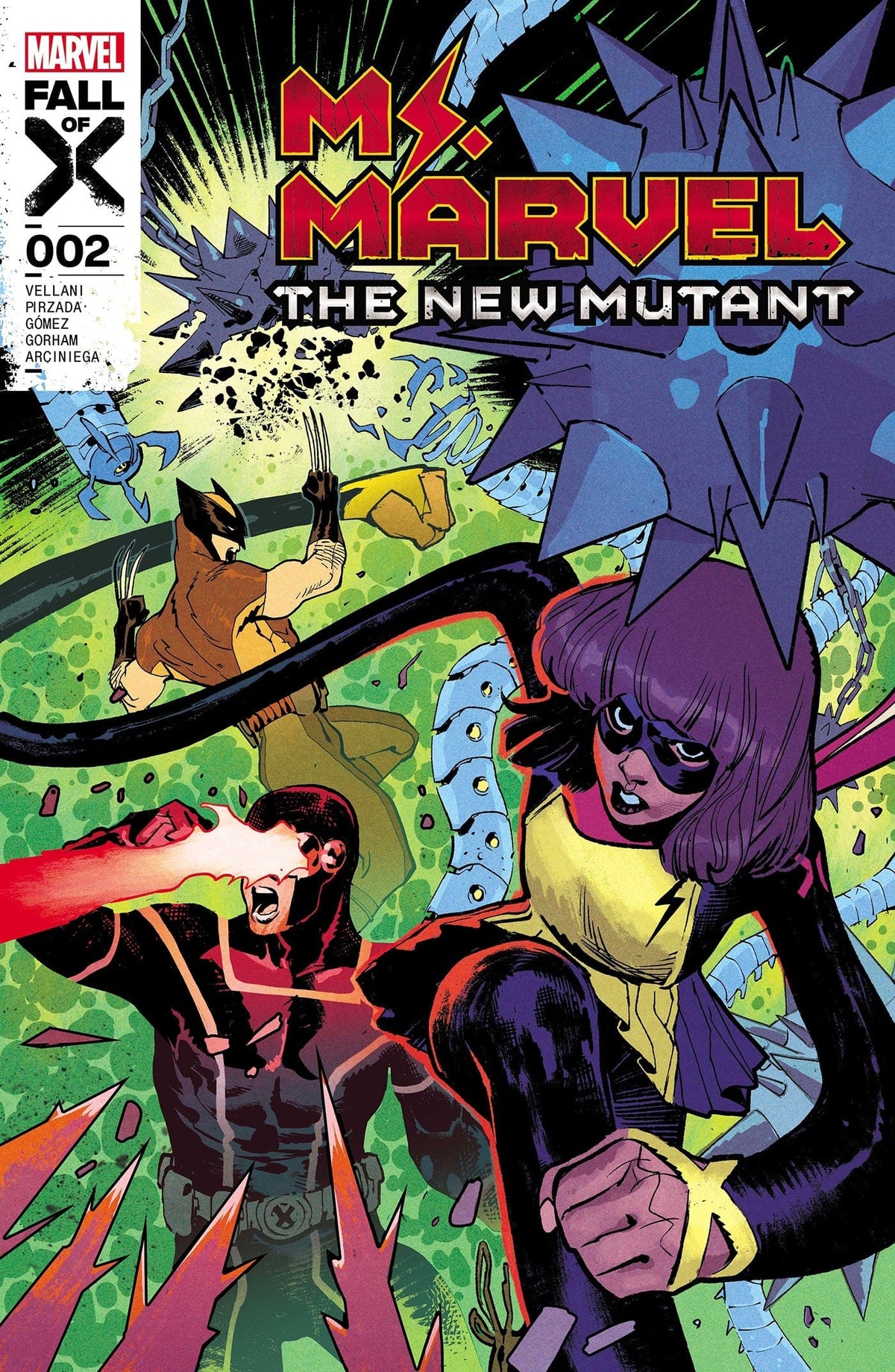 Marvel Comic Books MS. MARVEL THE NEW MUTANT #2 75960620701500211 JUL230651