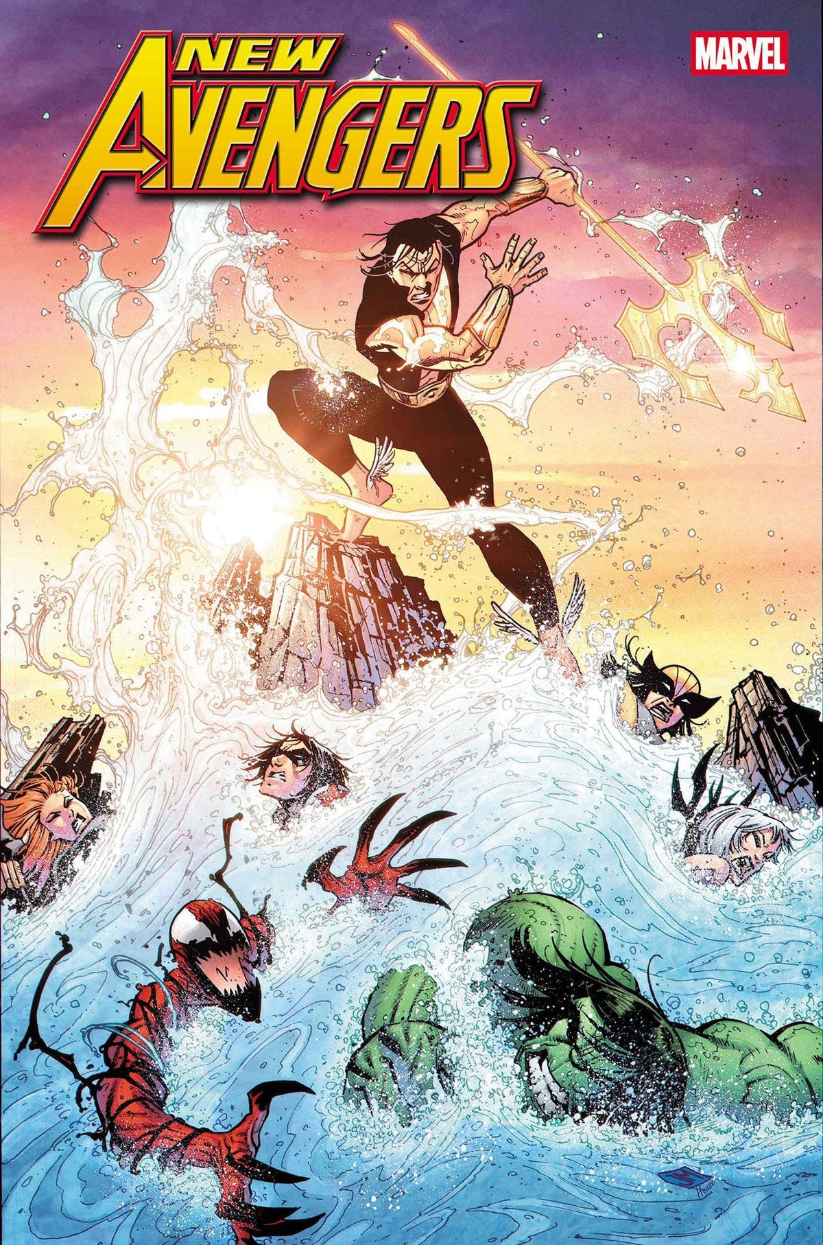 Marvel Comic Books NEW AVENGERS #4 JUSTIN MASON VARIANT 75960621145600431 PRH-75960621145600431