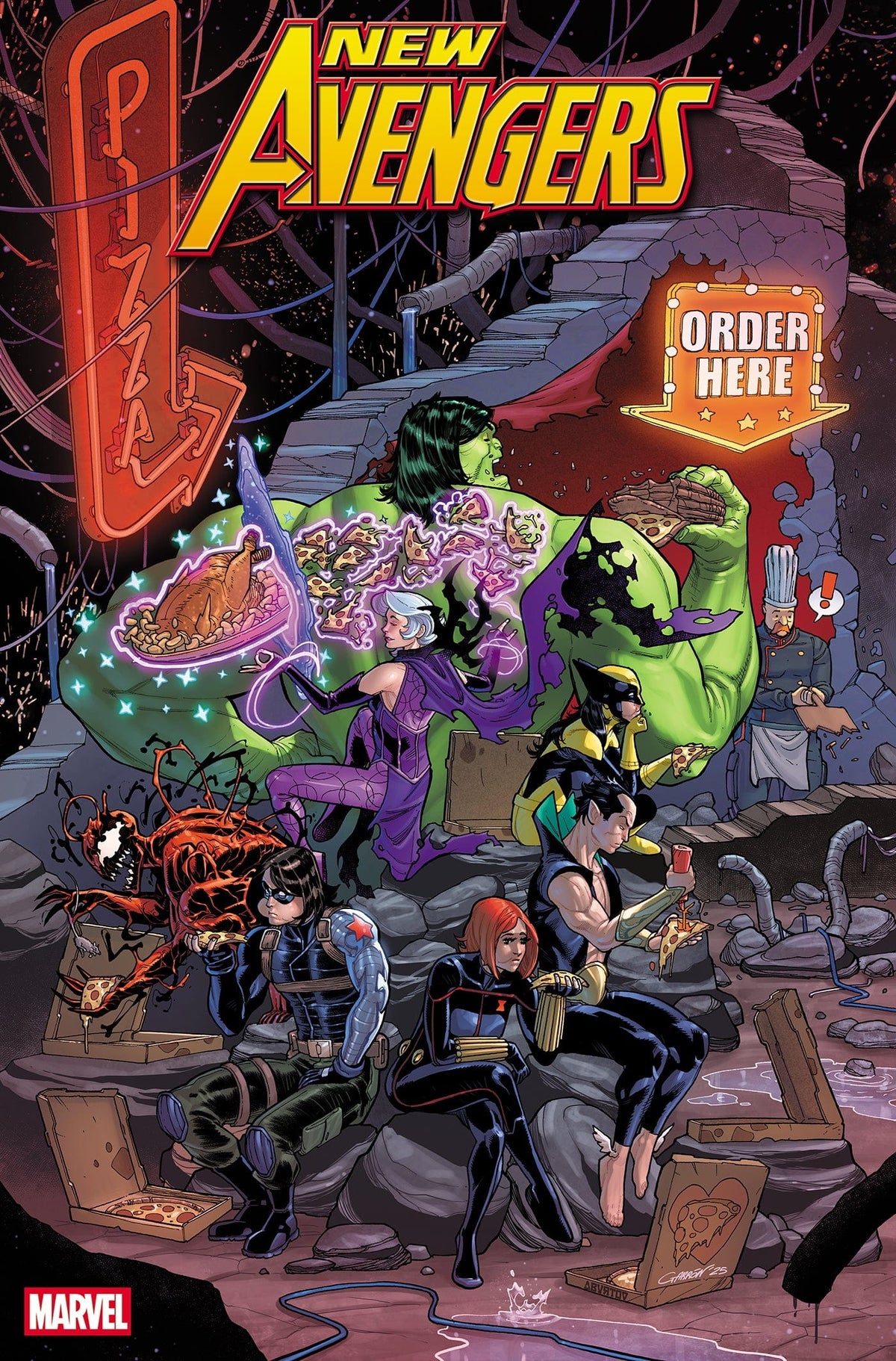 Marvel Comic Books NEW AVENGERS #5 JAVIER GARRON VARIANT 75960621145600541 PRH-75960621145600541