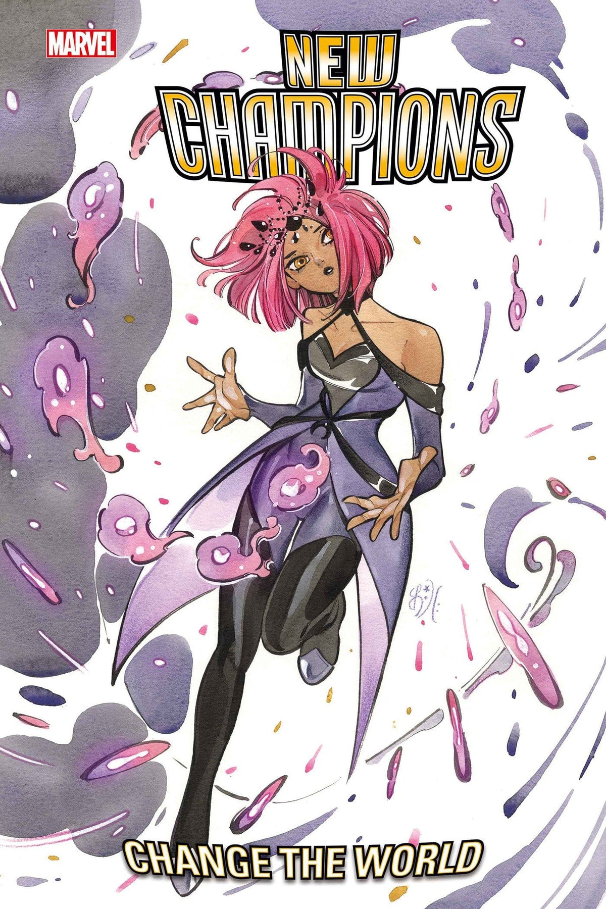 Marvel Comic Books NEW CHAMPIONS #1 PEACH MOMOKO VARIANT 75960621124100161 PRH-75960621124100161