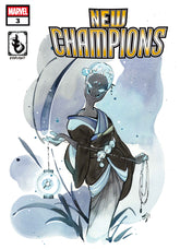 Marvel Comic Books NEW CHAMPIONS #3 PEACH MOMOKO KIMOKO VARIANT 75960621124100321 PRH-75960621124100321