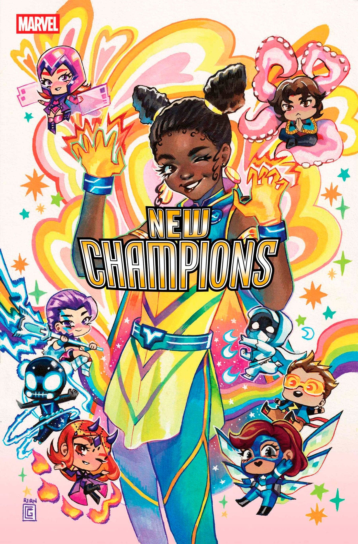 NEW CHAMPIONS #4 RIAN GONZALES VARIANT