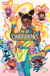 Marvel Comic Books NEW CHAMPIONS #4 RIAN GONZALES VARIANT 75960621124100431 PRH-75960621124100431