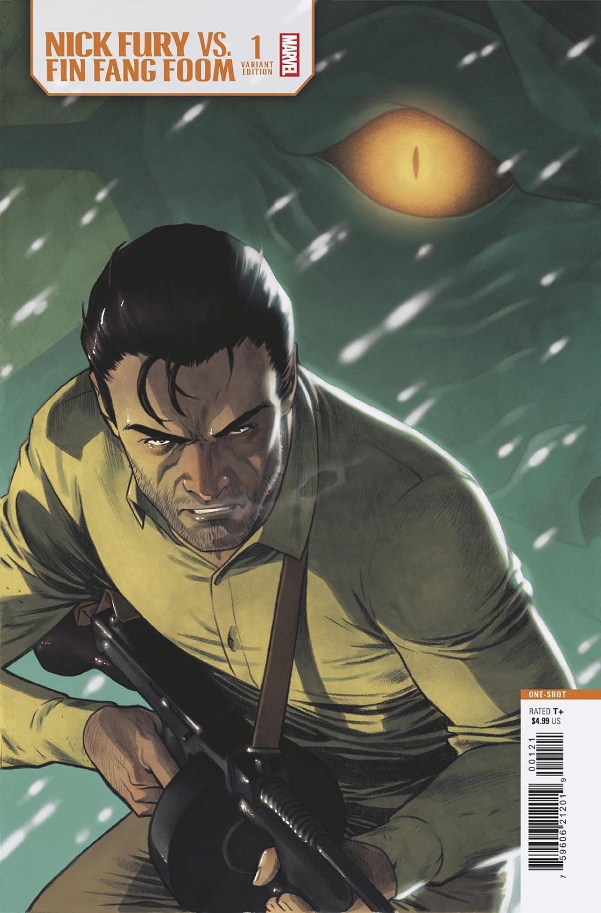 Marvel Comic Books NICK FURY VS. FIN FANG FOOM #1 ELENA CASAGRANDE VARIANT 75960621201900121 PRH-75960621201900121